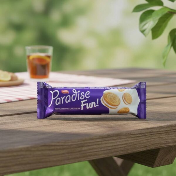 Paradise Fun Vanilla Cream Filled Sweet Cookies