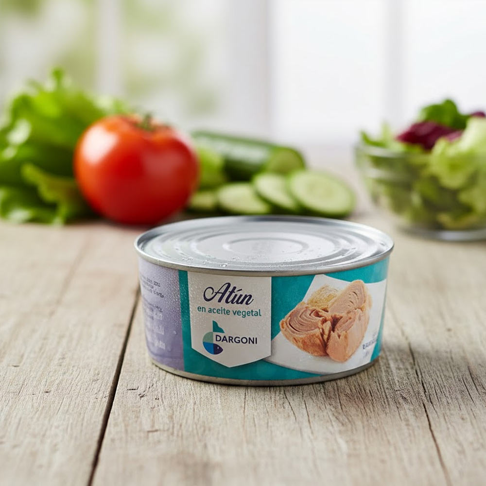 Tuna in vegetable oil (650g)