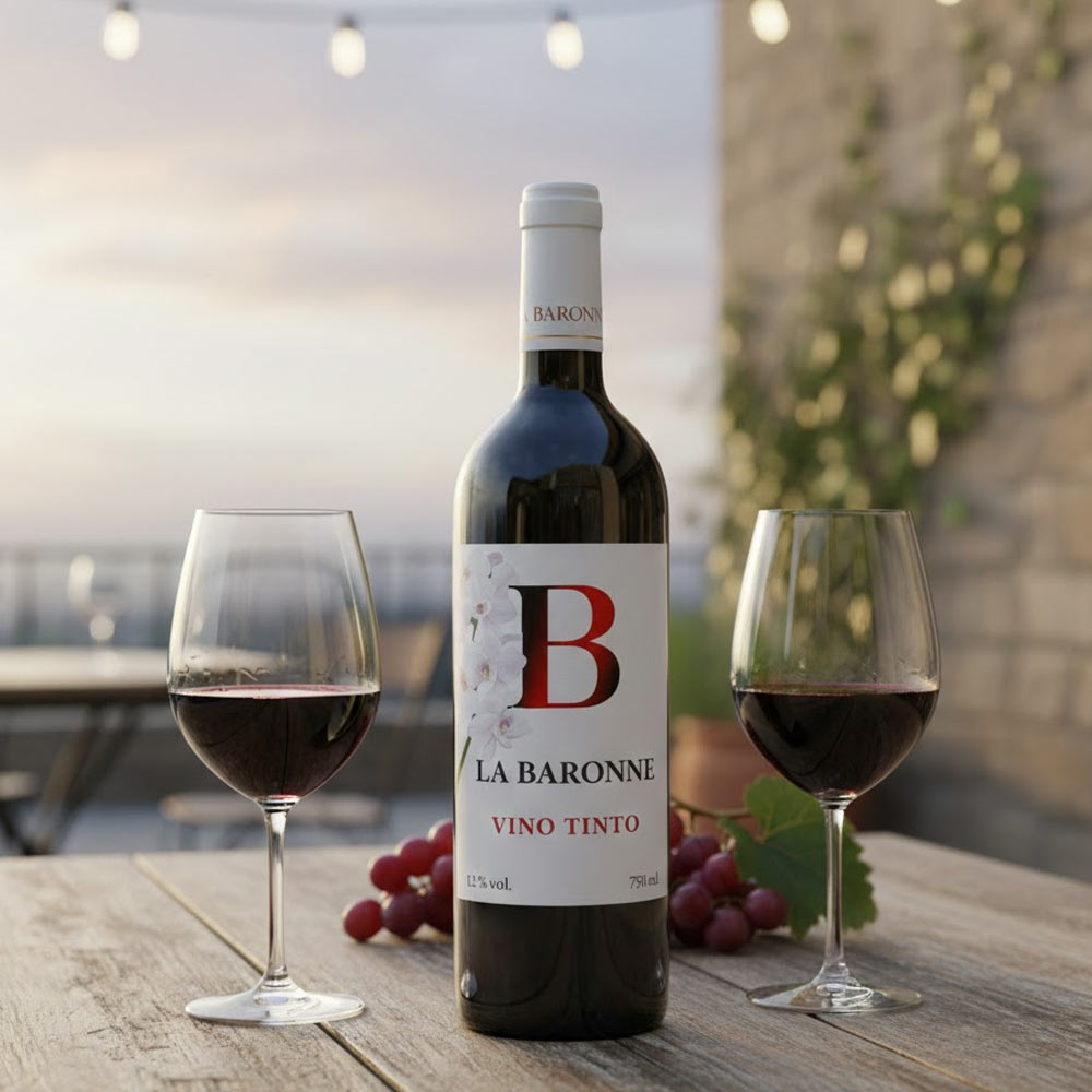 La BaronniƩ Red Wine (750 ml)