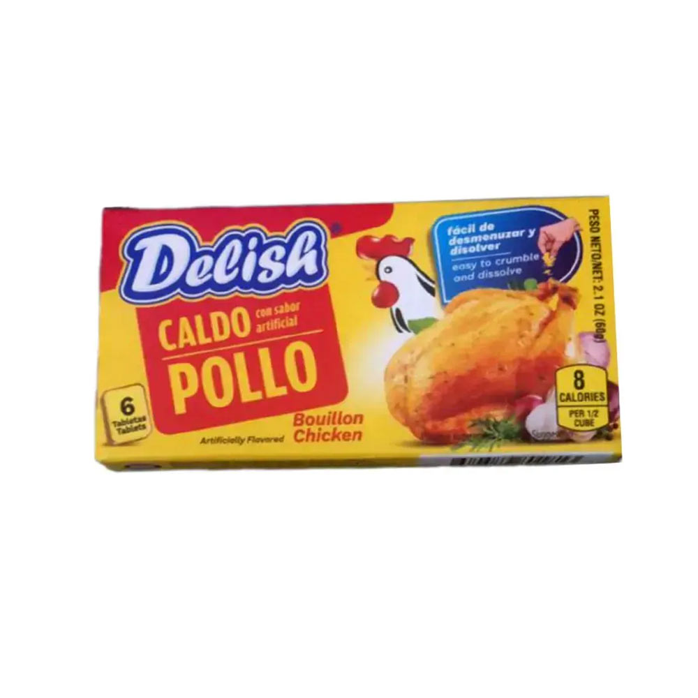 Delisa chicken bouillon cubes (60g) - Image 2