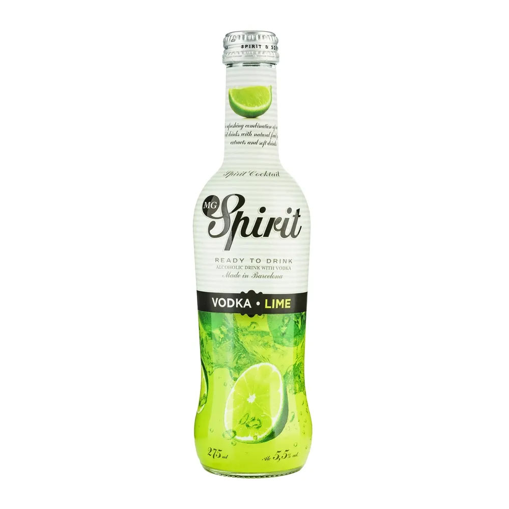 Spirit Vodka Lime (275ml) - Image 2