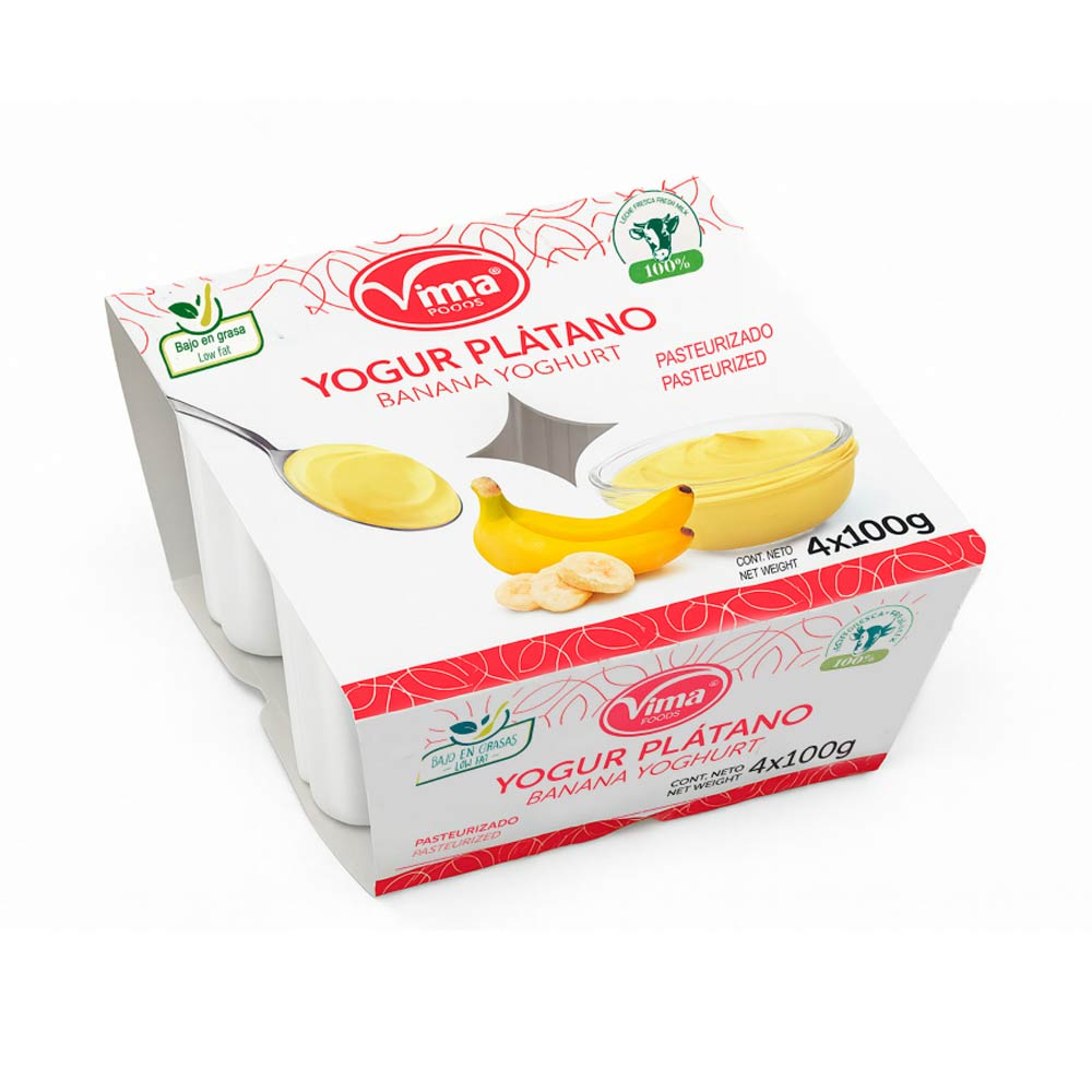 Vima Banana Yogurt (100 g) - Image 2