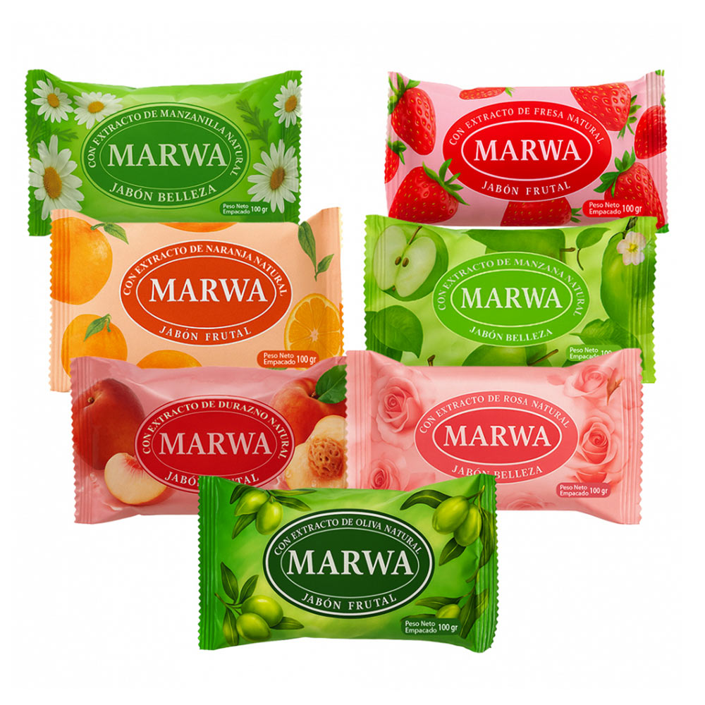 Marwa Fruit Bath Solid Soap (100 g) - Image 2