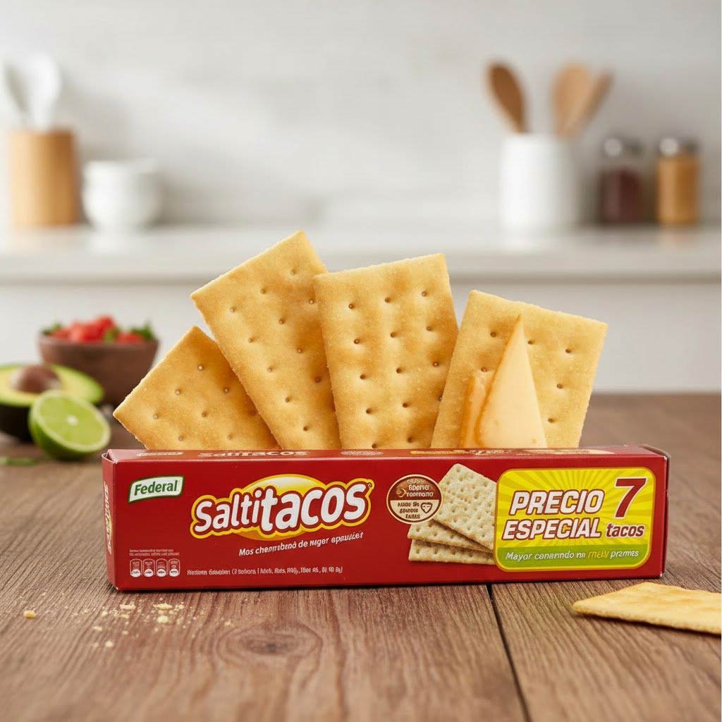 Saltitacos soda cookies (7 Mini Packs)