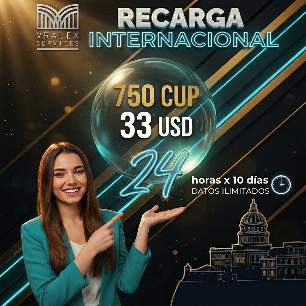 Unlimited 24 Internet Recharge for Cuba - 10 days - Image 3
