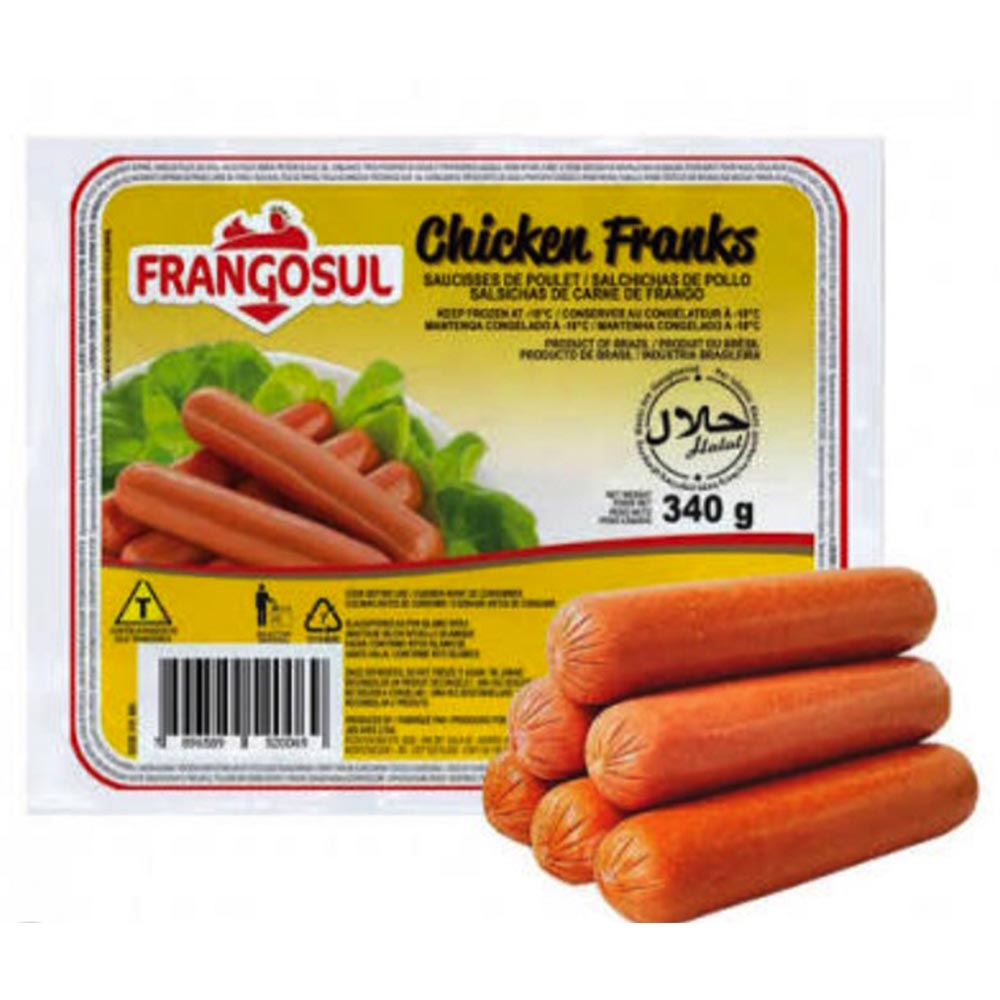 Frangosul Chicken Franks (10 units) 340g - Image 2