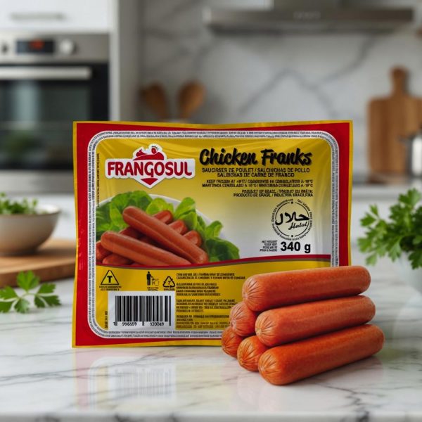 Frangosul Chicken Franks (10 units) 340g