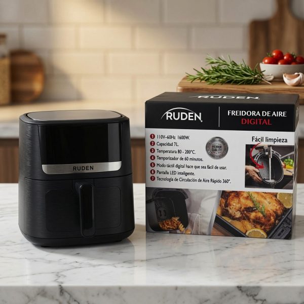 Ruden Digital Air Fryer 7L