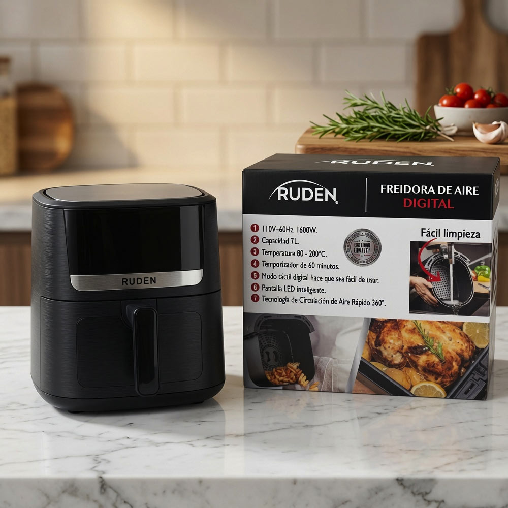 Ruden Digital Air Fryer 7L