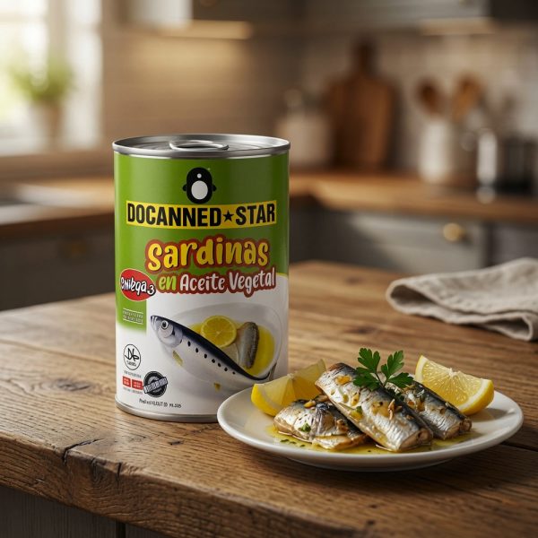 Docanned Star Sardines in Vegetable Oil