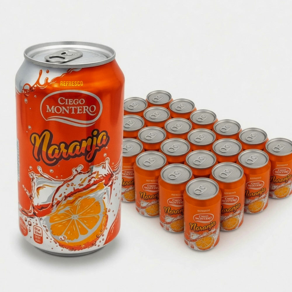 Ciego Montero Soft Drinks – Pack of 24 Cans - Image 2