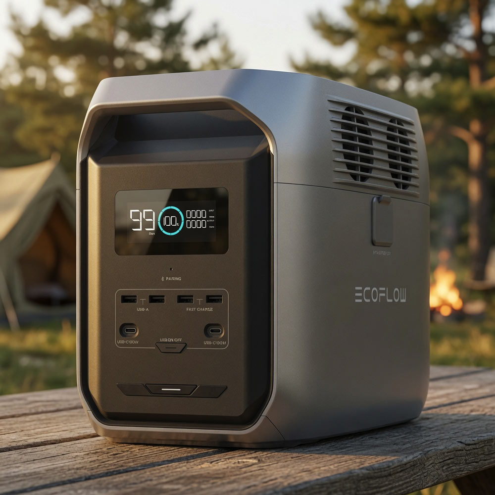 EcoFlow DELTA 3 Portable Power Station 1800W